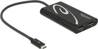 DeLOCK Thunderbolt 3> DP x2 Adapter