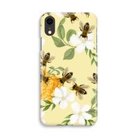 No flowers without bees: iPhone XR Volledig Geprint Hoesje