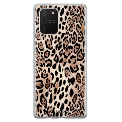 Samsung Galaxy S10 Lite siliconen hoesje - Golden wildcat Samsung Galaxy S10 Lite siliconen hoesje - Golden wildcat