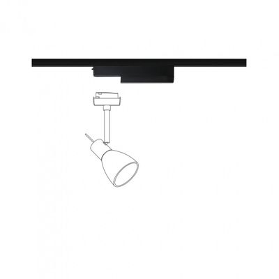 Paulmann ZB Adapter 95524 230V-railsysteemcomponenten Spotadapter (appgestuurd) Zwart (mat)