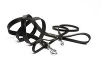 Beeztees 736314 Ipts lederen riem, 100 x 16 cm, zwart