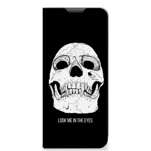 Mobiel BookCase Nokia G50 Skull Eyes