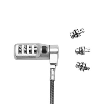 Dicota Laptopslot Cijferslot Geschikt voor elke laptop / monitor / TVs of beamer , Geen sleutel nodig 2 m D31713