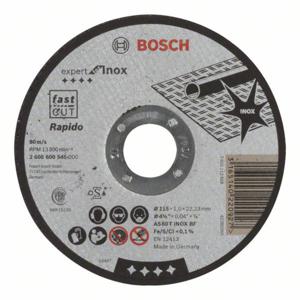 Bosch Accessories AS 60 T Inox BF 2608600545 Doorslijpschijf recht 115 mm 1 stuk(s) Staal, RVS