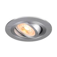 SLV Inbouwspot New Tria 75 rond - aluminium - GU10 - 1007376