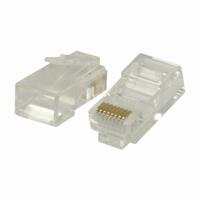 Nedis CCGB89304TP Netwerkconnector Rj45 (8p8c) Male - 10 Stuks Transparant