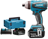 Makita DTP141RTJ 18V Hybride boor-/schroefmachine | 18 Volt 5.0Ah Li-Ion - DTP141RTJ - thumbnail