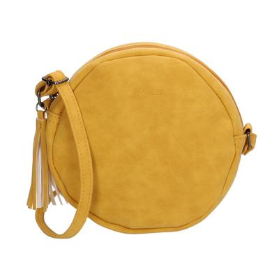 Beagles Rond Schoudertasje La Costera Licht Oker Geel