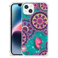 Apple iPhone 14 Plus Back Cover Cirkels en Vlinders