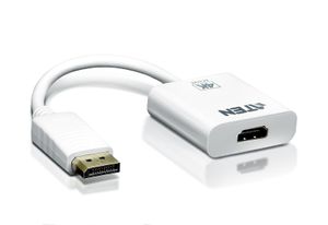 ATEN DisplayPort Kabel DisplayPort Male - HDMI-Uitgang 0.15 m Wit - [VC986-AT]