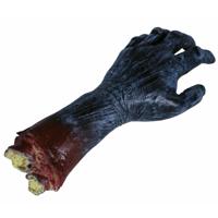 Fiestas Guirca Horror nep afgehakte zombie hand - lichaamsdelen/ledematen - 30 cm - Halloween decoraties   - - thumbnail