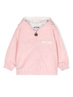 Moschino Kids veste Teddy Bear à capuche - Rose