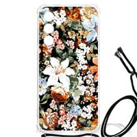 Case voor Samsung Galaxy A55 Dark Flowers