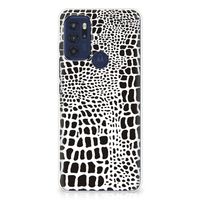 Motorola Moto G60s TPU Hoesje Slangenprint