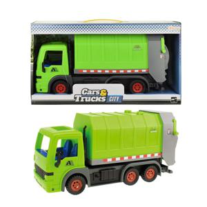 Toi Toys Frictie Vuilniswagen Groen 33cm In Opendoos