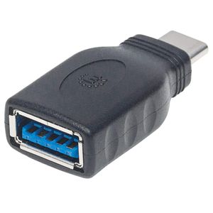 Manhattan USB 3.2 Gen 1 (USB 3.0) Adapter [1x USB 3.2 Gen 2 stekker C (USB 3.1) - 1x USB 3.2 Gen 2 bus A (USB 3.1)] Adapter USB-C Stecker auf USB A Buchse USB