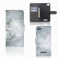 Hoesje Wiko Lenny 2 Painting Grey