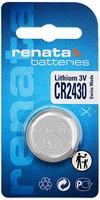 Renata 703592 CR2430 knoopcel CR 2430 Lithium 285 mAh 3 V 1 st