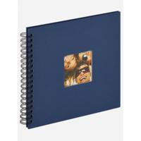 walther+ design Walther SA-108-L Ringbandalbum (b x h) 26 cm x 25 cm Blauw 40 bladzijden - thumbnail