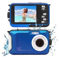 Easypix Aquapix W3027-M Wave Marine Blue digitale camera 5 Mill. Pixel marineblauw waterdicht