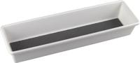 M-Home | Ladeorganizer | Bi-materiaal wit kunststof en grijze siliconen | 9,5 x 33 x 5,3 cm | Ruimtesysteem | PLS254