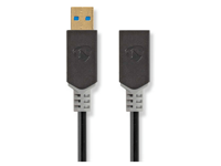 Nedis USB 3.0 Verlengkabel 2.0m 5Gbps Gold Plated