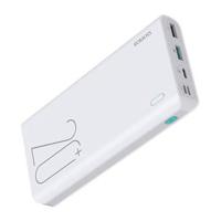 Romoss Sense 6+ 20000mAh Power Bank - 2x USB-A, USB-C - Wit