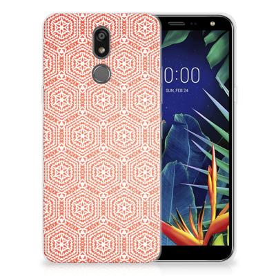 LG K40 TPU bumper Pattern Orange