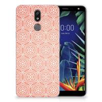 LG K40 TPU bumper Pattern Orange