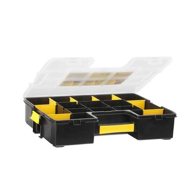 STANLEY 1-94-745 Universeel Assortimentsdoos (l x b x h) 43 x 33 x 9 cm Aantal vakken: 17 Inhoud 1 stuk(s)