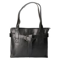 Revival by Leather Design Handtas Italia Zwart