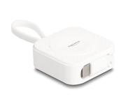 DeLOCK 83023 mobile device charger Smartwatch White USB Wireless charging Indoor