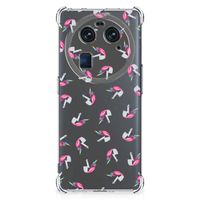 Doorzichtige Silicone Hoesje voor OPPO Find X6 Unicorns