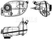 Expansietank, koelvloeistof MAHLE, u.a. für Mercedes-Benz - thumbnail