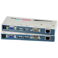 Roline KVM-extender USB via netwerkkabel RJ45 150 m