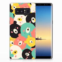 Samsung Galaxy Note 8 Telefoonhoesje met Naam Bears