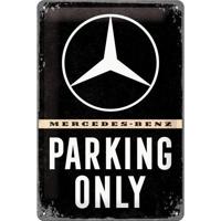 Mercedes Benz Parking Only Wandplaat 20x30cm