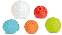 Clementoni sensorische ballen baby 3+ maanden 5 delig