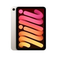 Apple iPad mini (A17 Pro): 8,3 inch Liquid Retina-display, 128 GB, wifi 6E, 12 MP camera aan de voorkant/12 MP camera aan de achterkant, Touch ID, batterij voor een hele dag – Sterrenlicht