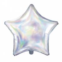 Folieballon ster iridescent (48cm)