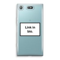 Link in bio: Sony Xperia XZ1 Compact Transparant Hoesje