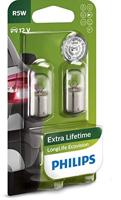 Philips 12821LLECOB2 LongLife EcoVision R5W Signaallamp, blister met 2 stuks