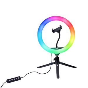 DÖRR Vlogging Kit VL-26 RGB LED-ringlamp Aantal LEDs: 130