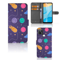 OPPO A15 Wallet Case met Pasjes Space - thumbnail