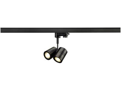 SLV BIMA 230V-railsysteem lamp GU10 Zwart (mat) SLV BIMA 230V-railsysteem lamp GU10 Zwart (mat)