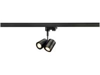 SLV BIMA 230V-railsysteem lamp GU10 Zwart (mat)