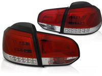 Tuning-Tec Achterlichten ROOD WIT voor VW GOLF 6 10.08-12