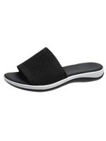 Summer Casual Plain Slide Sandals