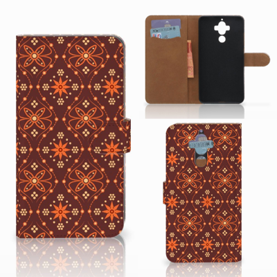 Huawei Mate 9 Telefoon Hoesje Batik Brown