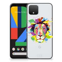 Google Pixel 4 Telefoonhoesje met Naam Lion Color - thumbnail